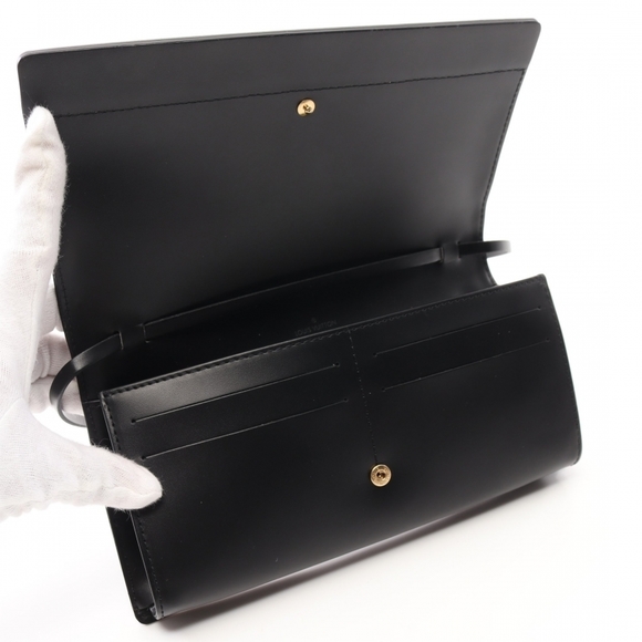 Louis Vuitton Honfleur Epi Noir Shoulder Bag Wallet Black - Picture 7 of 8